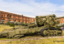 Экспозиция Музея артиллерии.